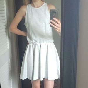 Gap heather grey halter dress, medium